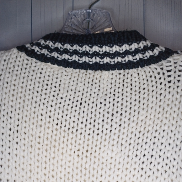 Vintage International Stefano sportswear hand knit car sweater - Picture 14 of 15